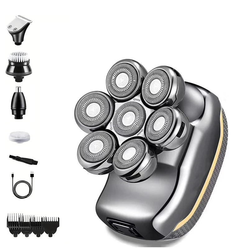 Rechargeable Grooming Kit Professional Hair Electric Shaver Men Beard Trimmer