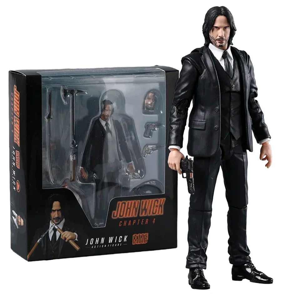 Medicom MAFEX No 212 John Wick Chapter 4 Action Figure Hand Made Collection