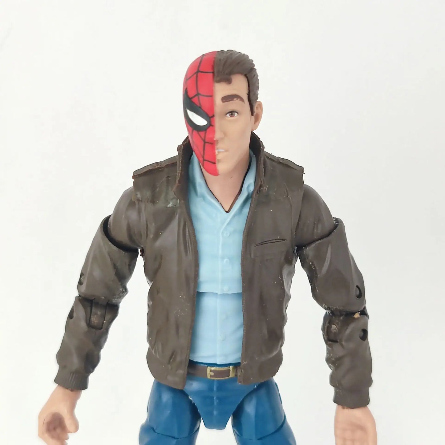 Marvel Legends Spiderman Retro Series Peter Parker 6" Loose Action Figure