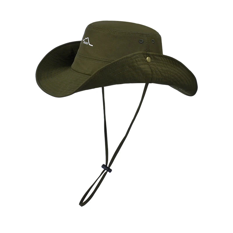 9260New waterproof quick-drying fisherman hat summer large overhang protection hat for men and women outdoor mountaineering fish