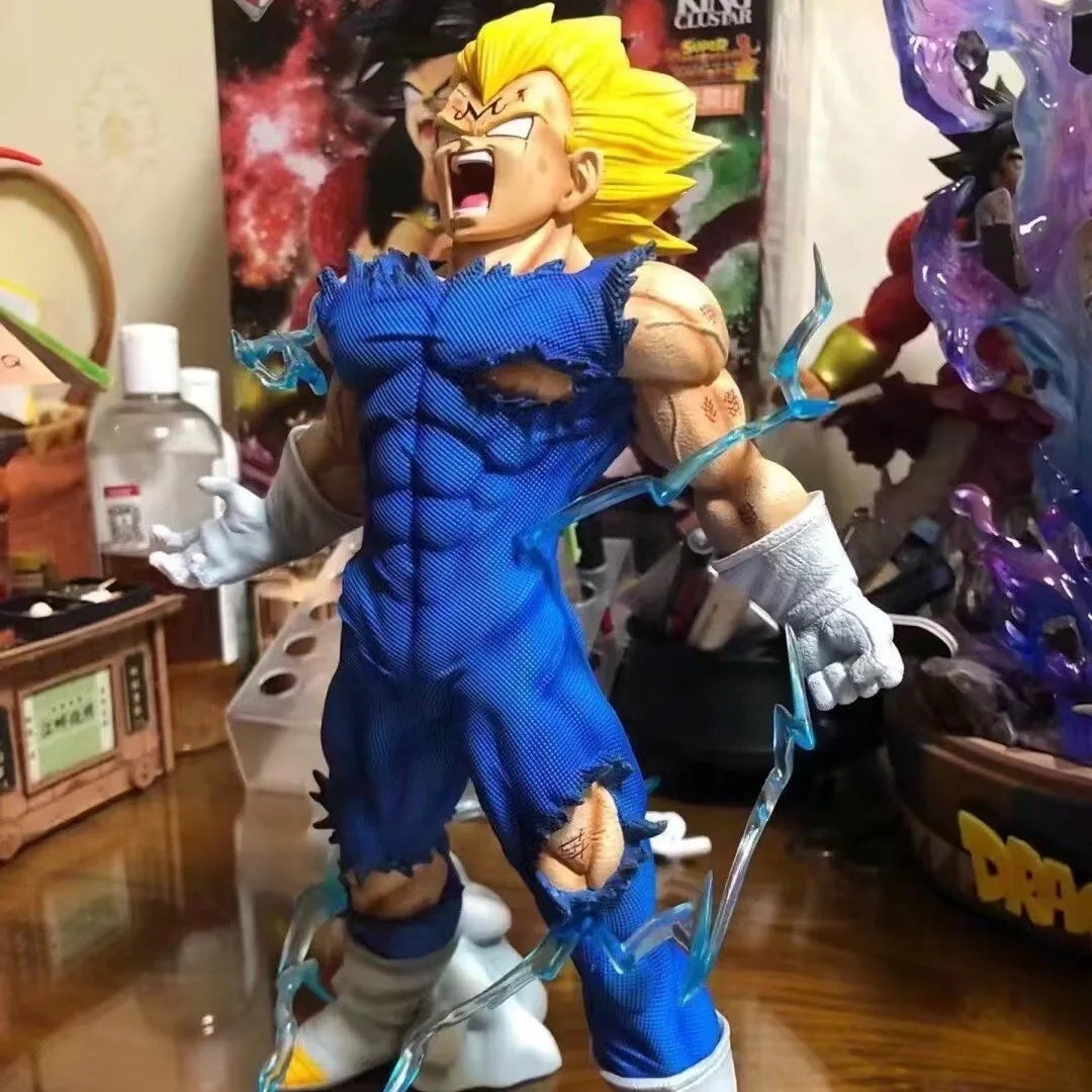 11"Dragon Ball Self Destructing Vegeta Demonized Vegeta Action Figure PVC Model