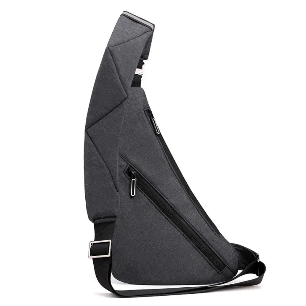 Sling Bag - Anti-theft Crossbody Shoulder Bag for Men and Women Sling Chest Crossbody Bag for Travel, Sport, Work Casual Daypack