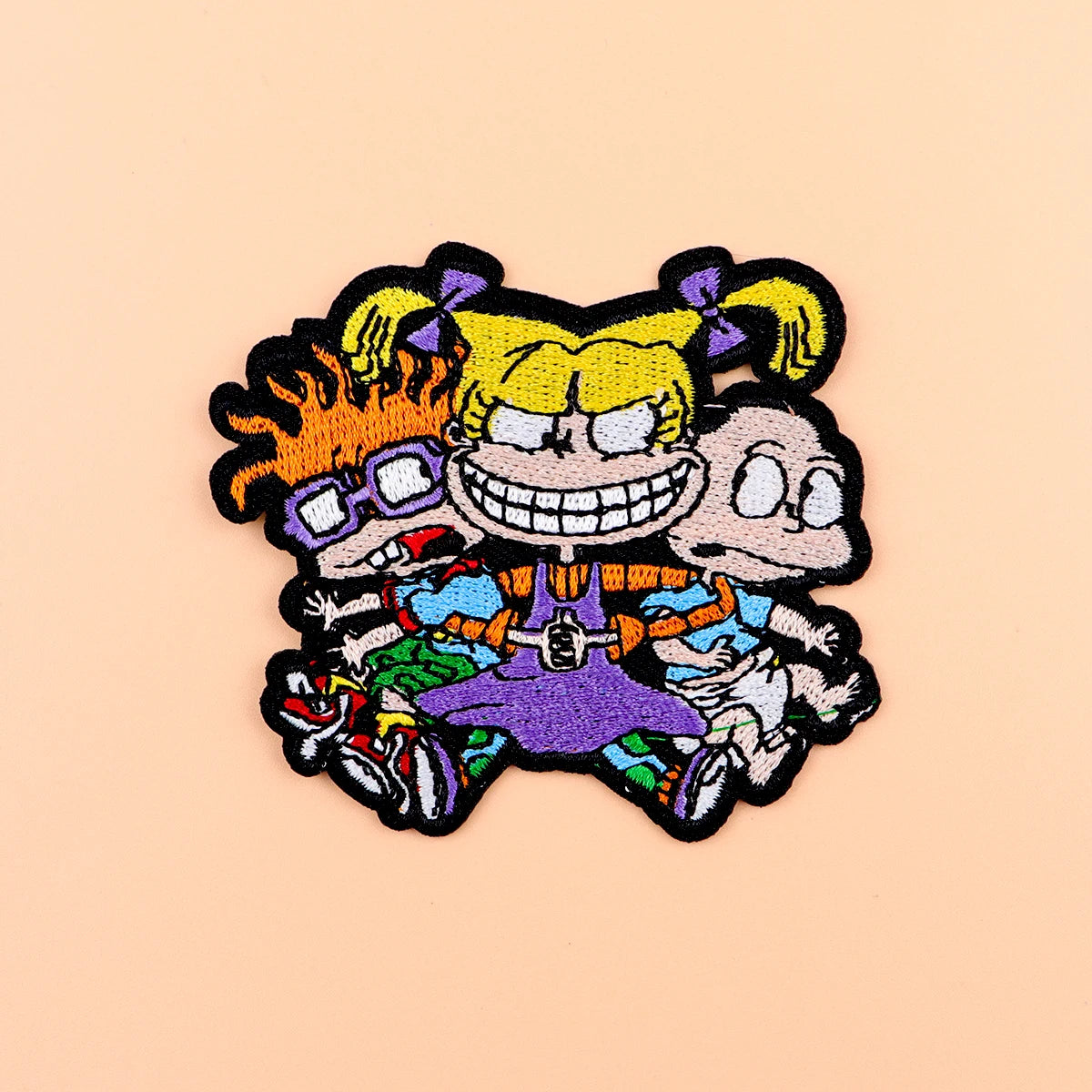 Cartoon Boy & Girl Iron On Patch Clothes Patch For Clothing Cute Embroidered Patch Garment Apparel Accessories Sewing Stickers