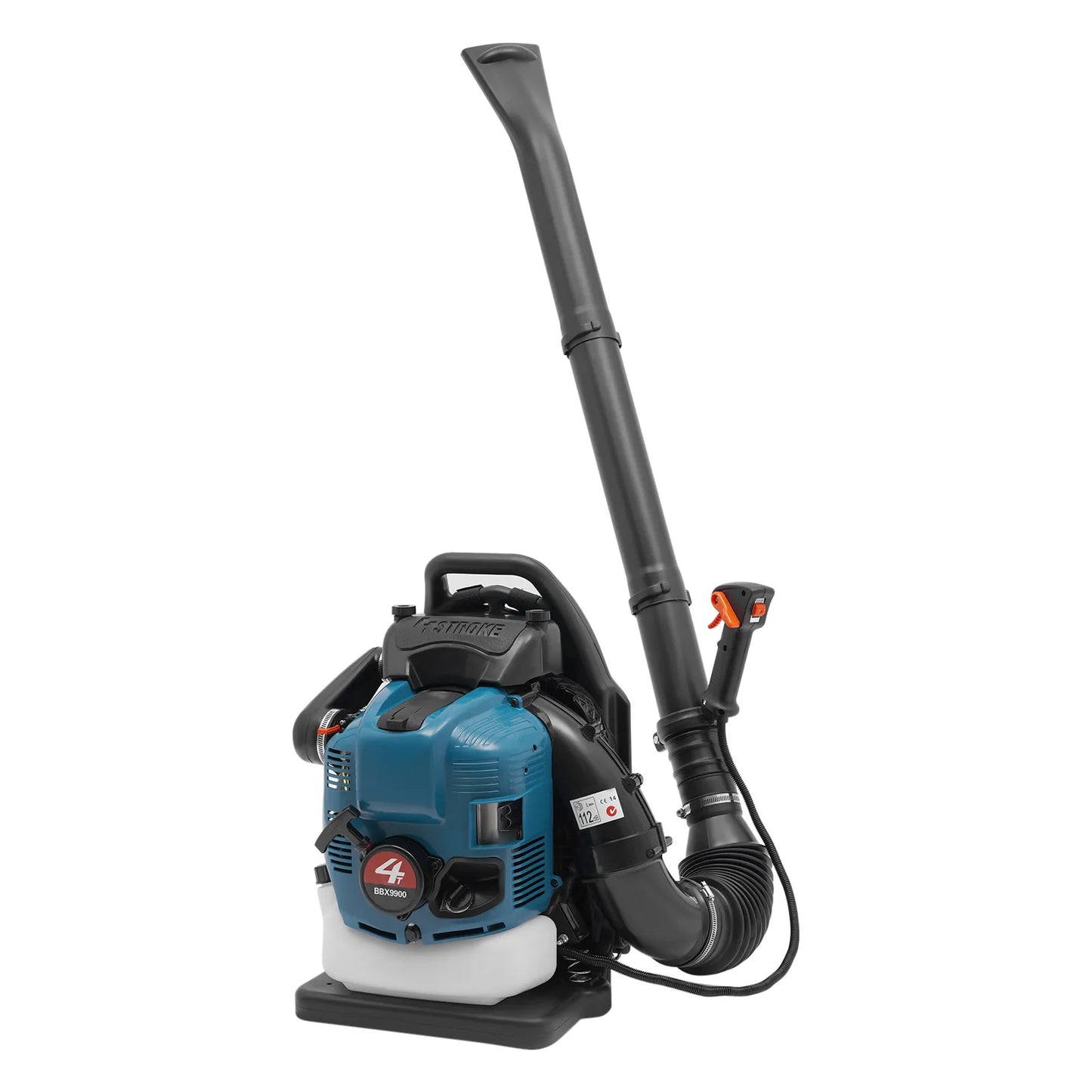 75.6CC Backpack  Blower, 4 Stroke Gas Powered Leaf Blower, 1.9L Large Fuel Tank