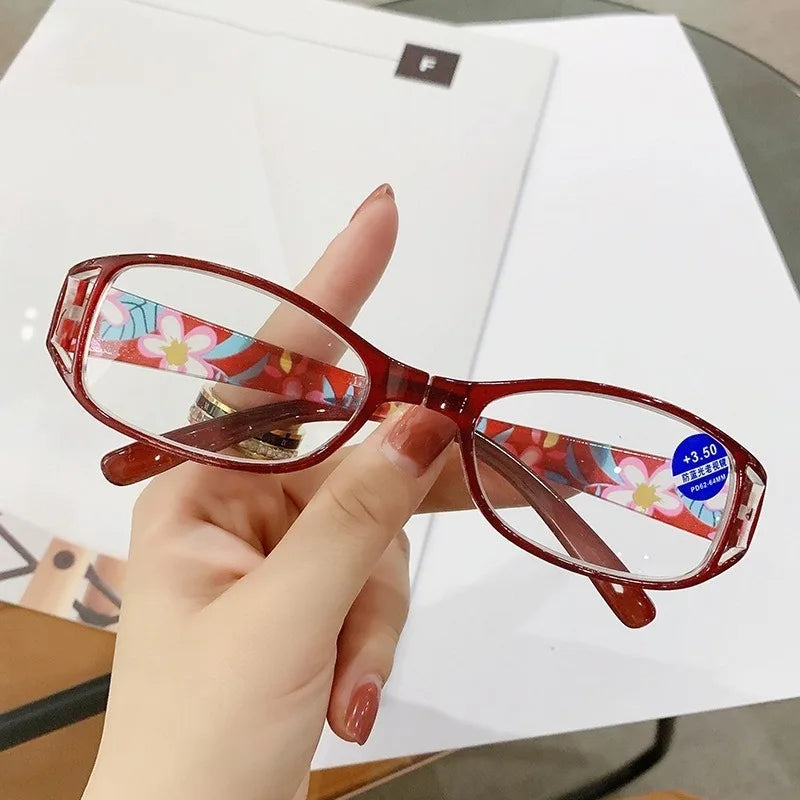 3PCS Foldable Reading Glasses for Women Anti-Blue Light Eyeglasses Men Portable Magnifier Eyewear +100 ~ +400