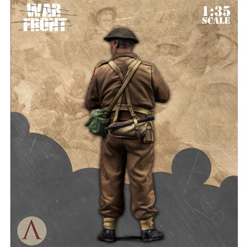 1/35 Resin Soldier Model, World War II Captain GK White Military unassembled