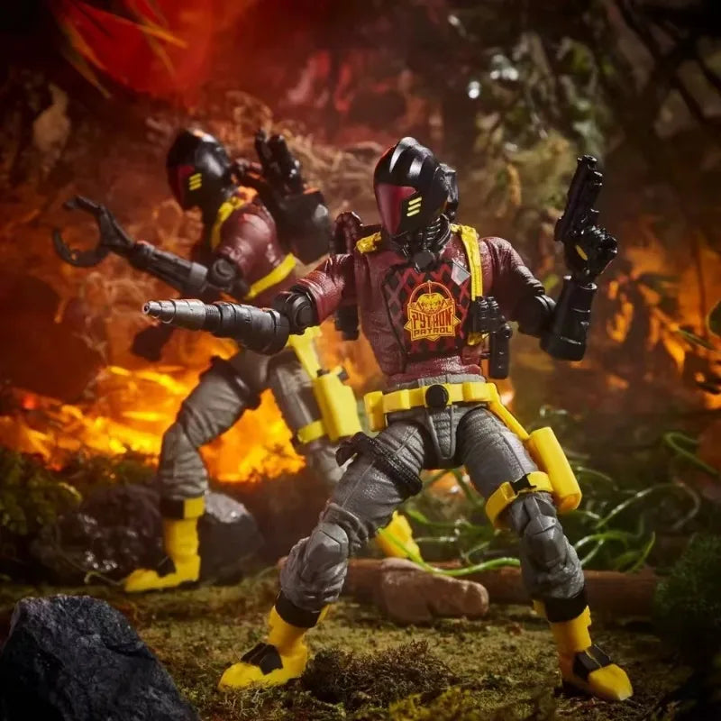 Original Hasbro G.I. Joe Classified Series Python Patrol B.A.T. Action Figure Model Toys Collection