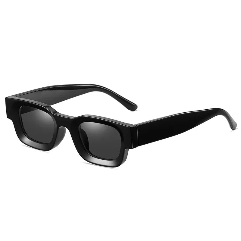 JNPCXI Polarized Ins Popular Fashion Small Square Sunglasses Women Retro Punk Shades Men Trending Sun Glasses UV400