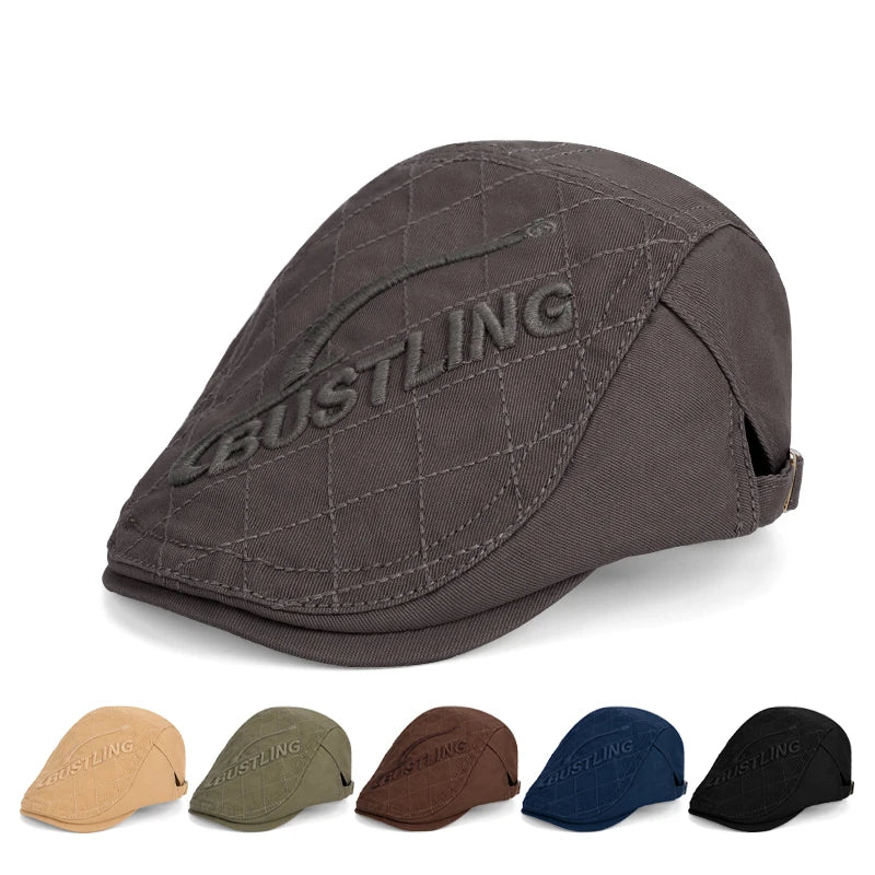 6167-New women's casual fashionable forward hat, retro baseballcap,painter'shat,outdoorversatilesunprotectionandshadingbeaniehat