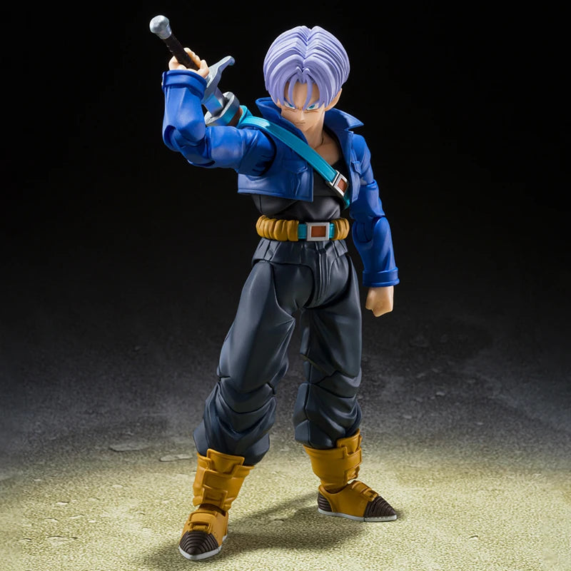 6in Anime Dragon Ball Z Figures SHF Super Saiyan Trunks Action Figure Collection