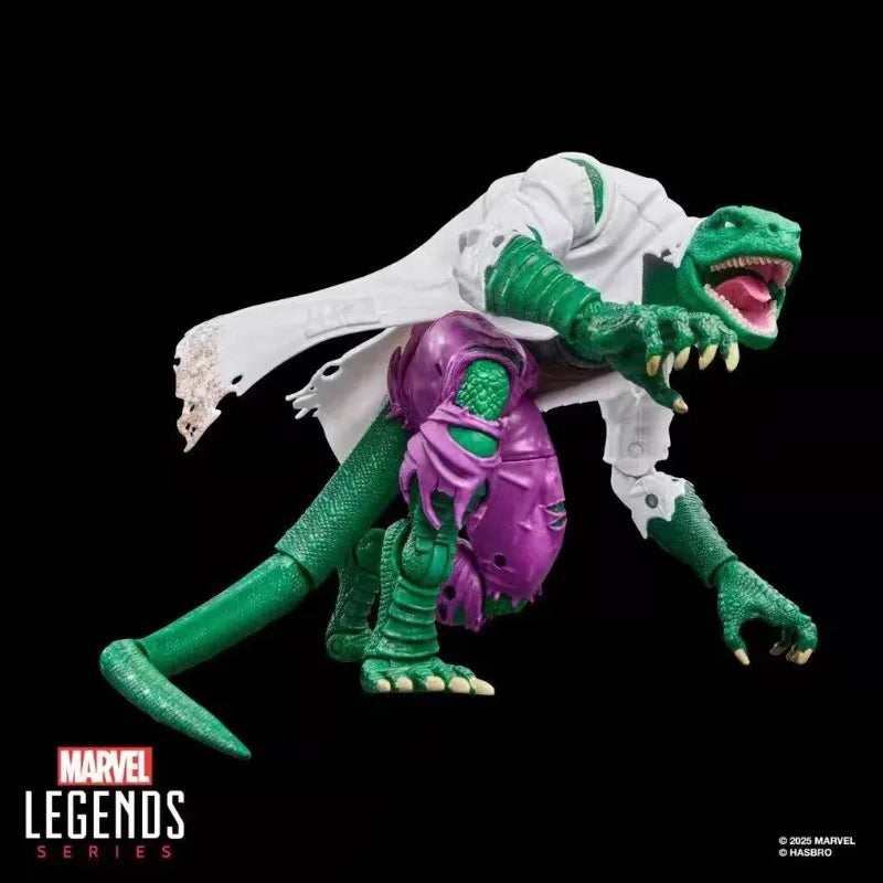 Original Hasbro Marvel Legends Series SPIDER-MAN LIZARD Anime Figure Toy Collection Model