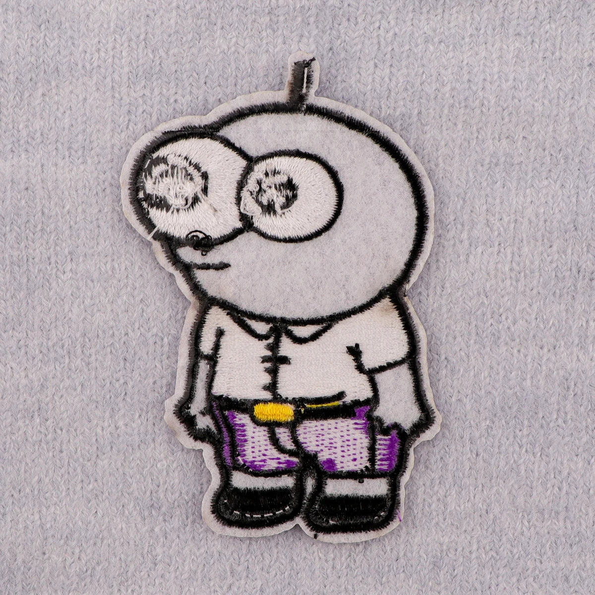Happy Friends Embroidery Patch Funny Cartoon Iron On Patches For Clothing Thermoadhesive Patches On Clothes DIY Sew Badges