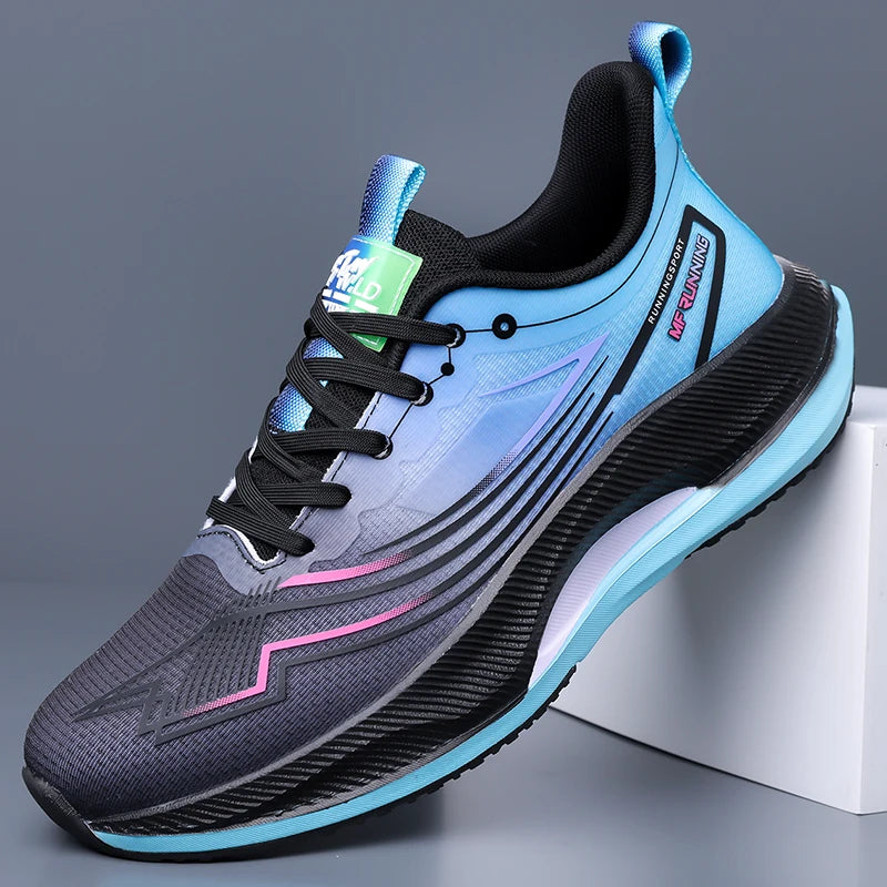 Running Shoes Carbon Board Speciality Marathon Men Sports Breathable Lightweight Women's Comfortable Athletic Nonskid Sneakers