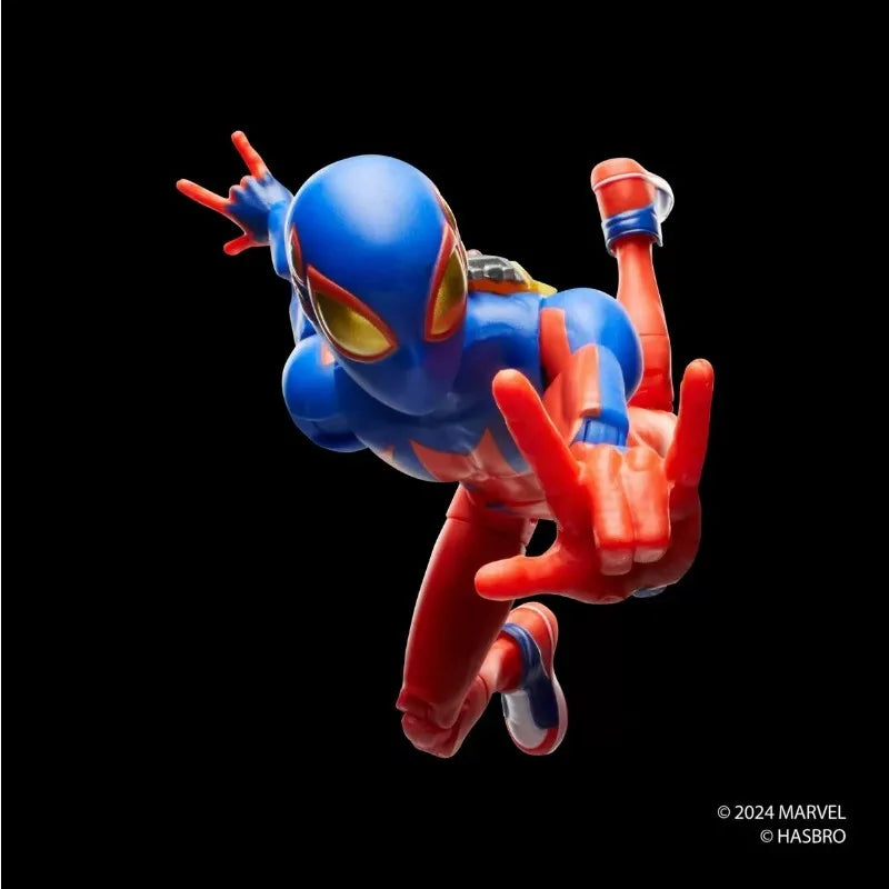 Original Hasbro Marvel Legends Series Retro Comics Spider-Boy Action Figure Toys Model Ornaments
