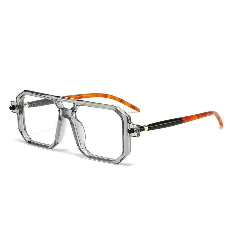 New Cross Border Sunglasses European and American Fashion Street Photography Square Frame Sunglasses