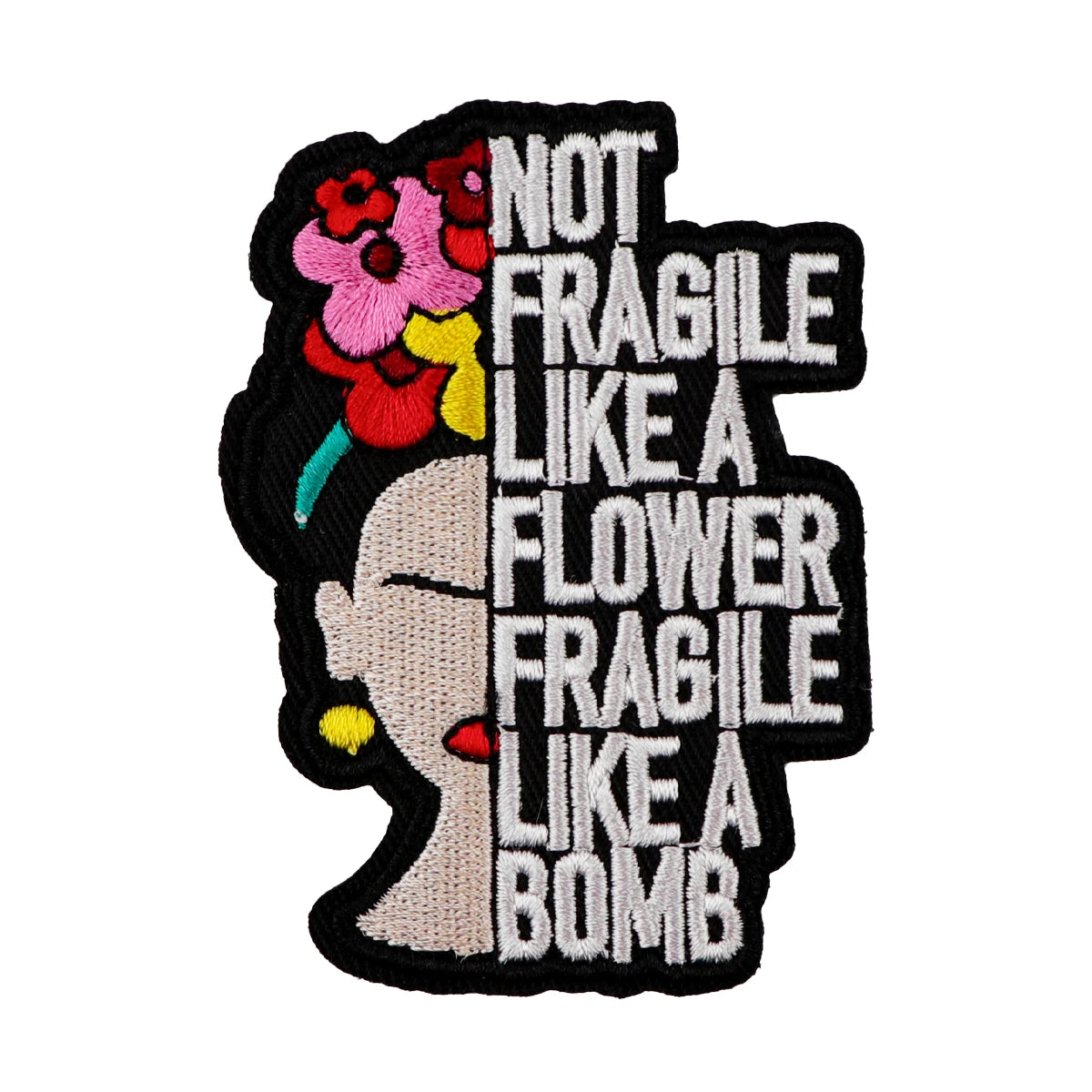 Women Power Embroidery Patch Quotes Iron On Patches For Clothing Thermoadhesive Patches On Clothes DIY Sew Badges