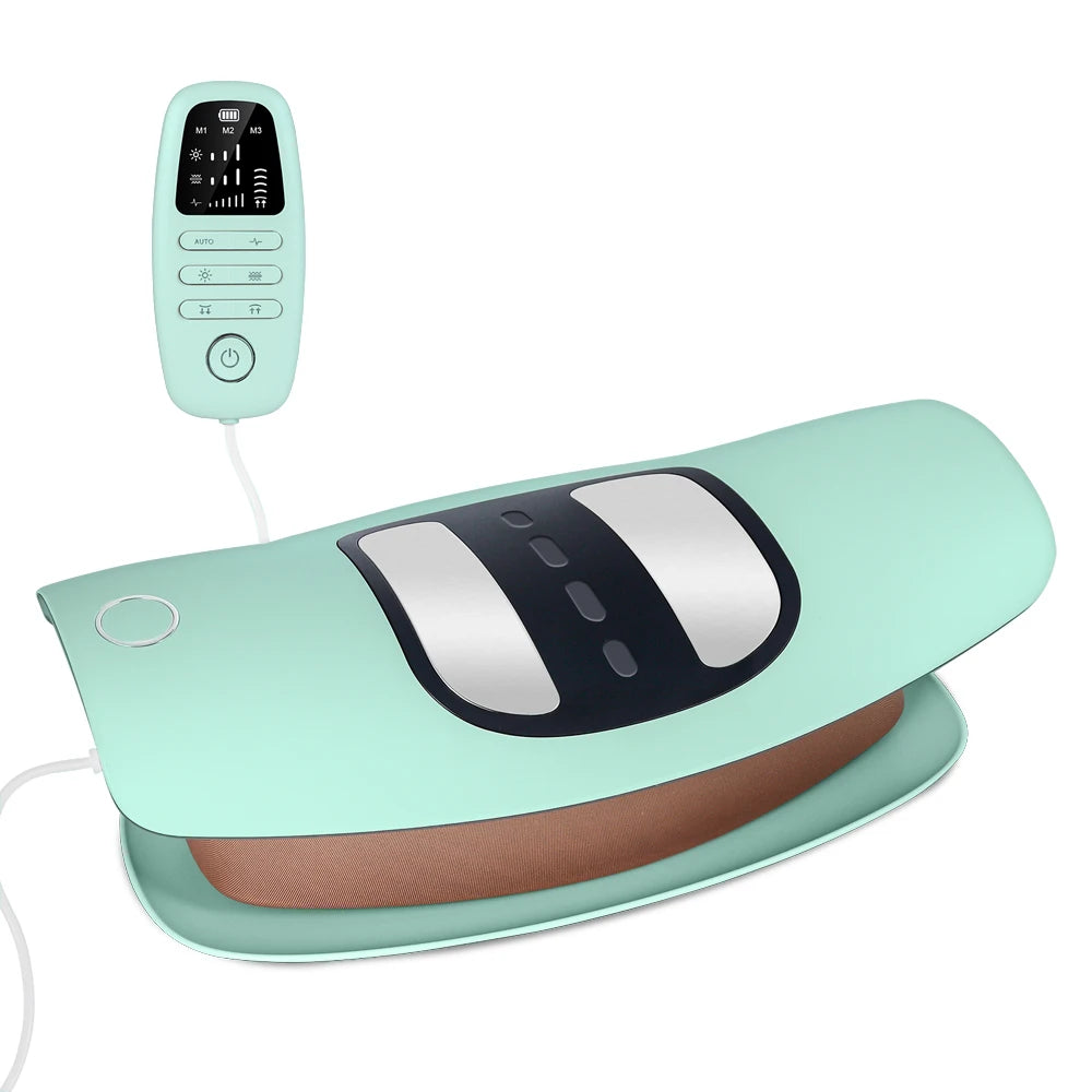 Electric Lumbar Traction Massager Adjustable Vibration Waist Massager Waist Spine Support Back Massage Machine Waist masajeador
