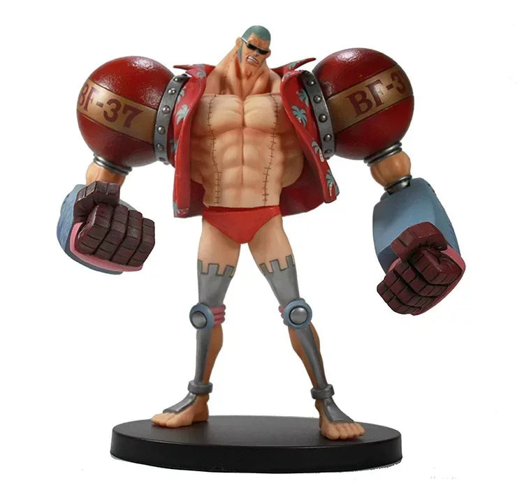 【IN STOCK】Original Banpresto One Piece Franky Cyborg BF-37 18cm Figure PVC Collectible Model Toy Gift