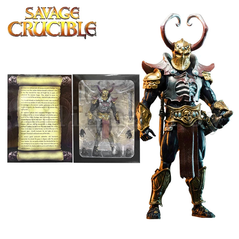Harbinger Studios 1/12 7" Action Figure Savage Crucible Wave 2 Nashom Barbarian