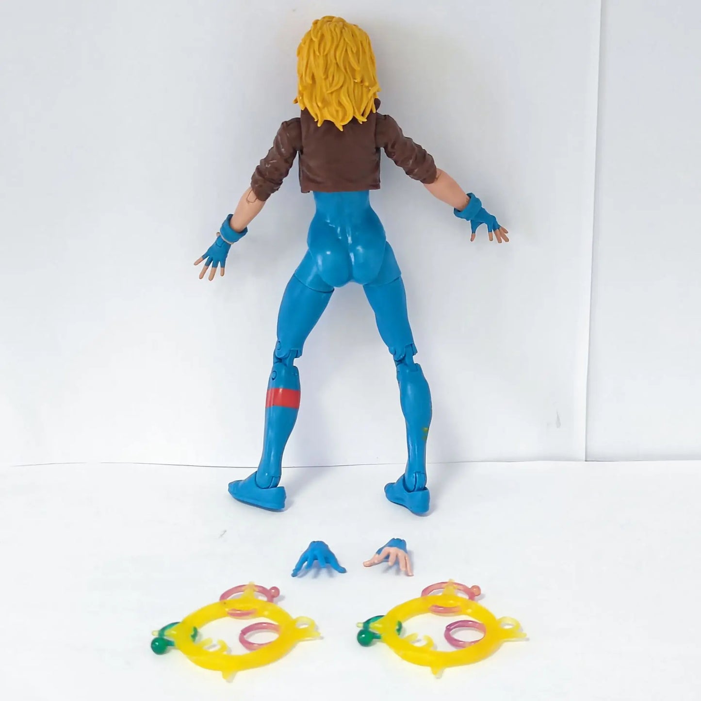 Marvel Legends X-Men Uncanny Retro Series Dazzler Body With Mojoworld Series Head 6" Loose Action Figure