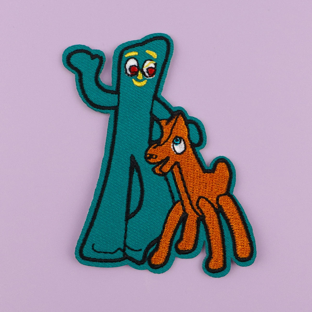 Cartoon Figure Patches On Clothes Cute Animal Iron on Embroidered Patches For Clothing DIY Stripes Applique Accessory