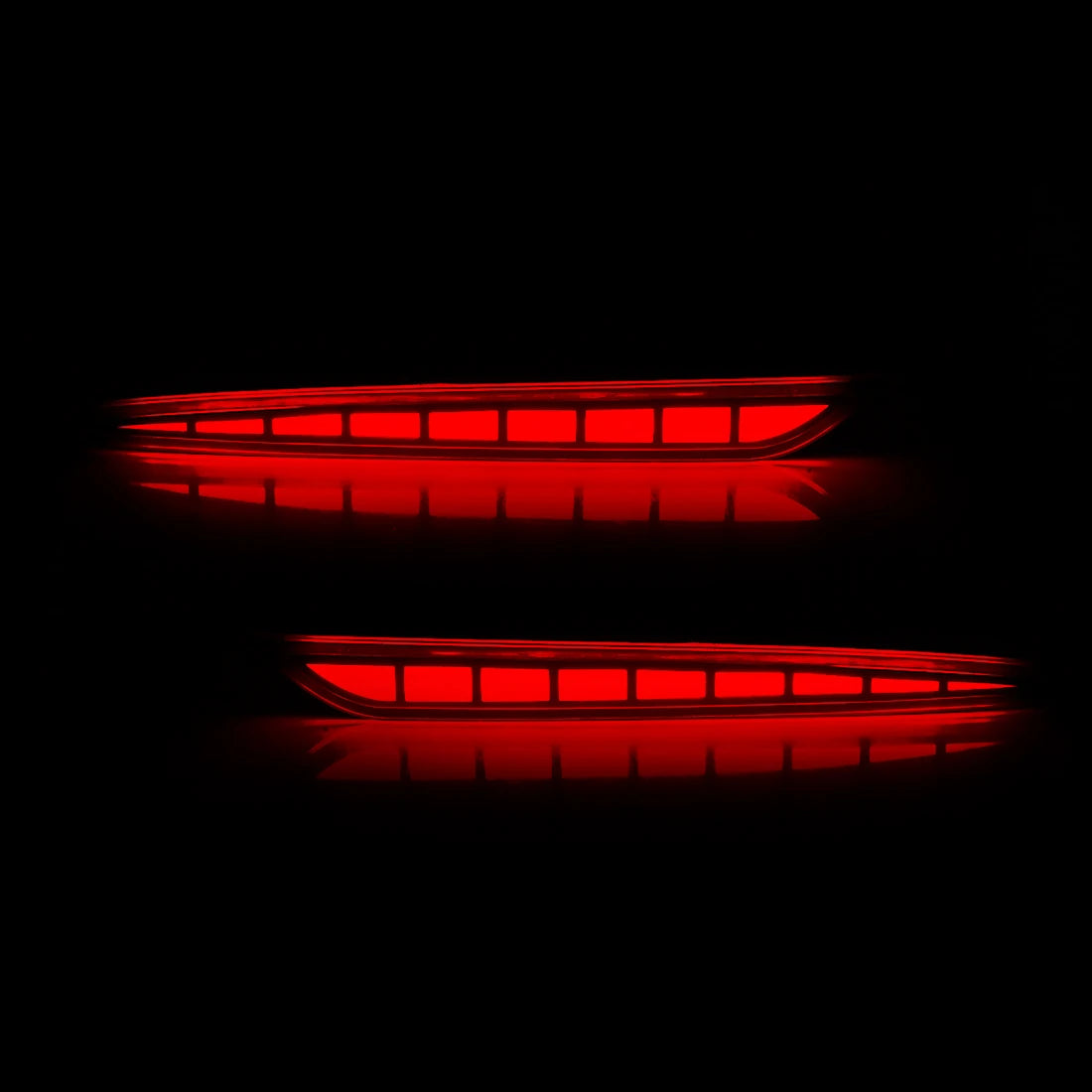 For Ford Mondeo Fusion 2013 2014 2015 2016 2017 2018 LED Rear Bumper Reflector Lights Brake Warning Dynamic Turn Signal Lamp 12V