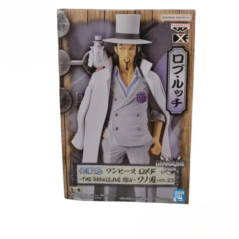 【IN STOCK】Original Banpresto DXF The Grandline Men Wano Vol.23 One Piece Rob Lucci 17cm Figure PVC Collectible Model