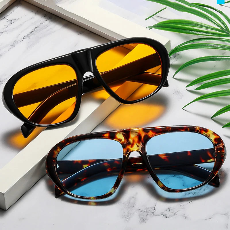 JNPCXI Vintage Pilot Men Sunglasses Fashion Women Outdoor Shades UV400 Sun Glasses