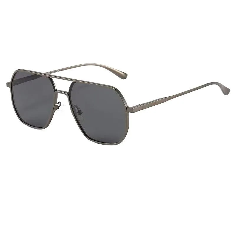 Polarized Sunglasses Men's Fishing Color-changing Sunglasses Day Night Dual-use Smart Photochromic