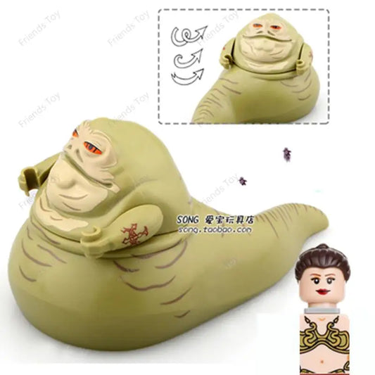 Jabba Leia 21st Nova Corps Minifigures Star Wars Army Pack Purple Clone Troopers