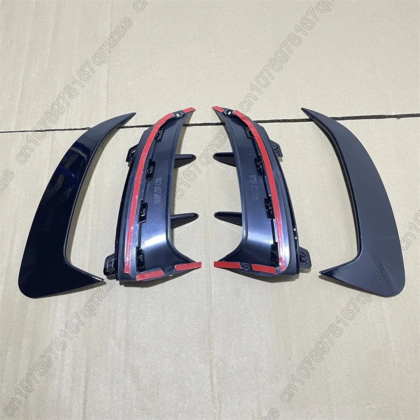 For Mercedes Benz W177 AMG Line Hatchback A180 A200 A220 A250 A35 2018-2023 Pair Rear Flicks Bumper Spoilder Canards Splitters