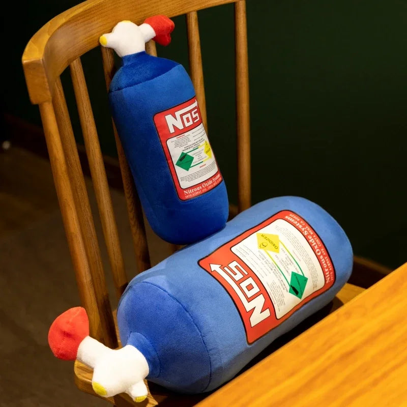 29/45cm Real Life Nitrogen cylinders plush Pillow Car Waist By A Modified Personality Pillow Soft Cushion Room Decoration Gift