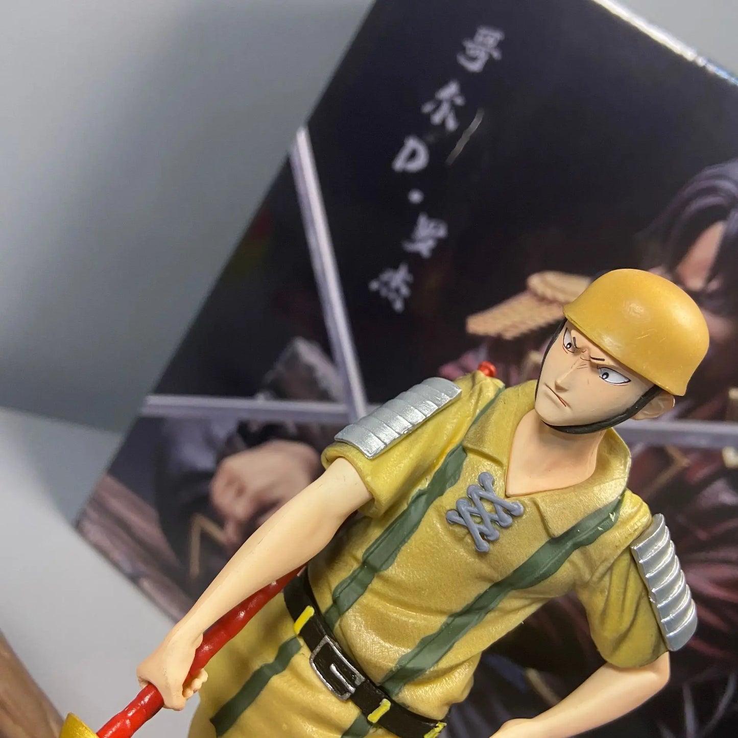 10" One Piece Gol D Roger Execution Desk Soldier Anime Action Figure Model Gk