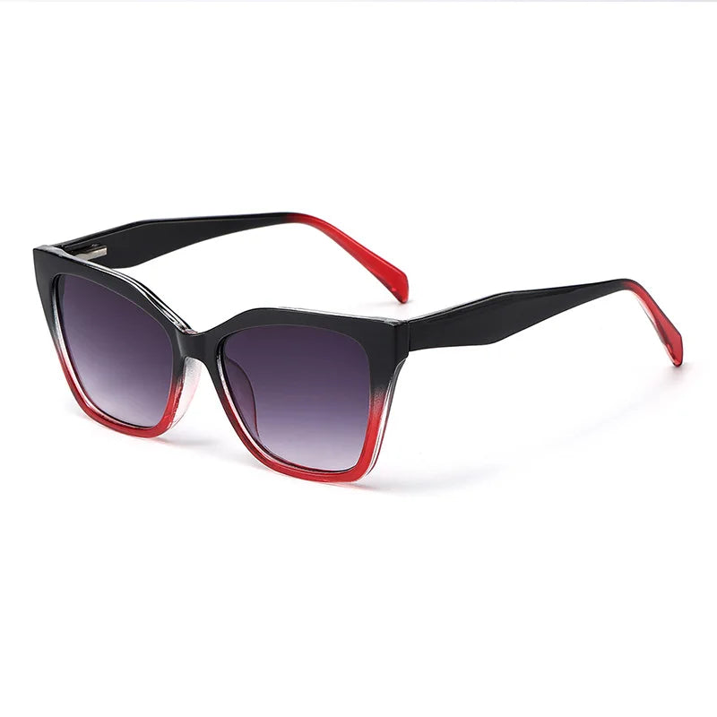 JNPCXI Fashion Cat Eye Sunglasses Women Vintage Square Punk Sun Glasses for Ladies Shades Retro Eyewear UV400