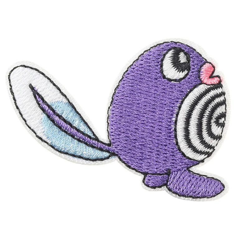 Cute Things Patch Cartoon Anime Embroidered Patches For Clothing DIY Iron on Patches For Clothes Game Patch Stickers