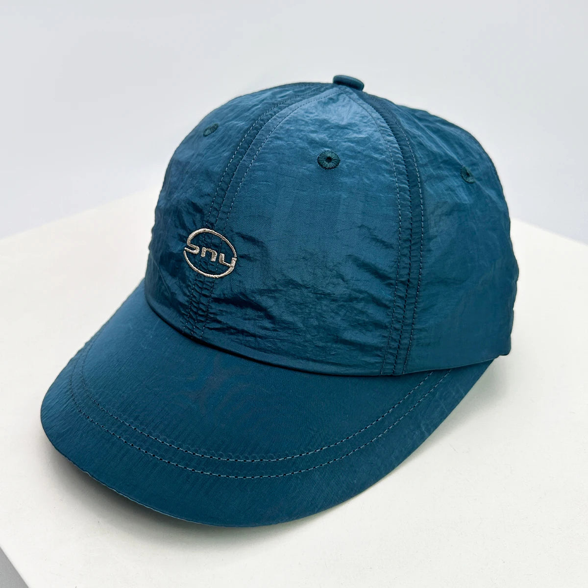 New Unisex Quick Drying Embroidered Letters Baseball Hats Breathable Simple Sunshade Wide Eave Peaked Caps Versatile Outdoor ins