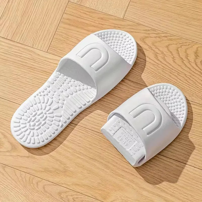 Lightweight Travel Slippers Women 2025 Summer Open Toe Soft Eva Bathroom Slides Woman Comfort Casual Non-Slip Flip Flops Ladies