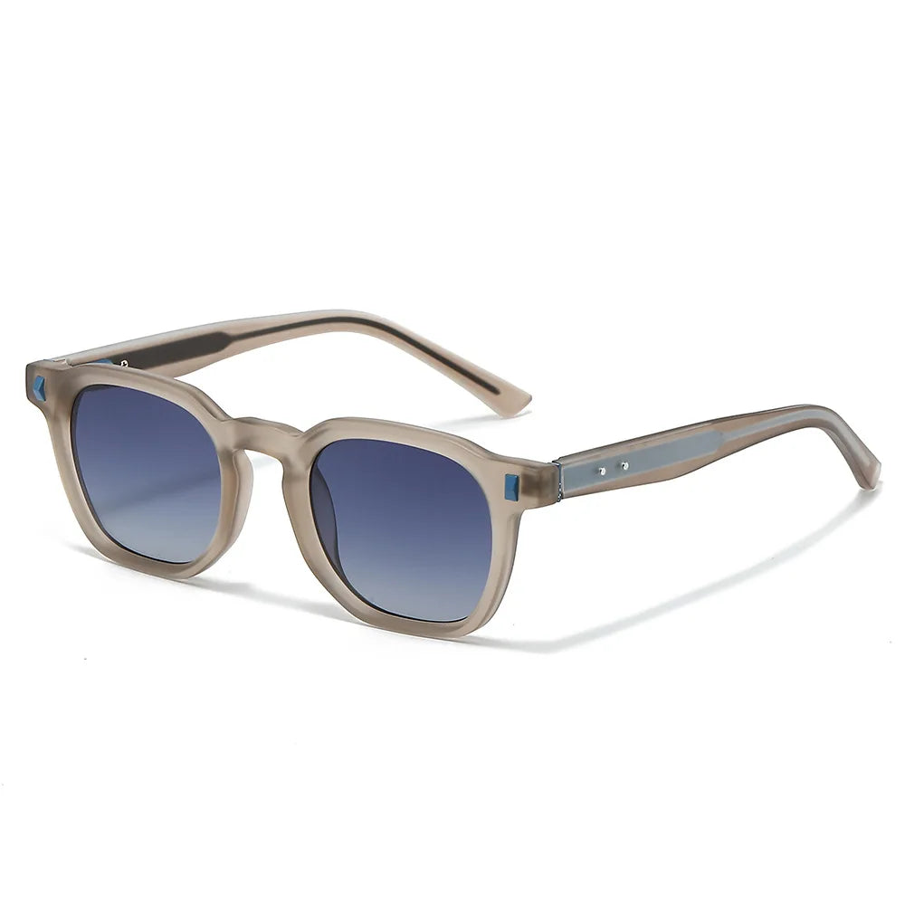 JNPCXI New Fashion Sunglasses Men Vintage Square Gradient Sun Glasses Outdoor Sports Party Vacation Travel Driving Eyeglasses