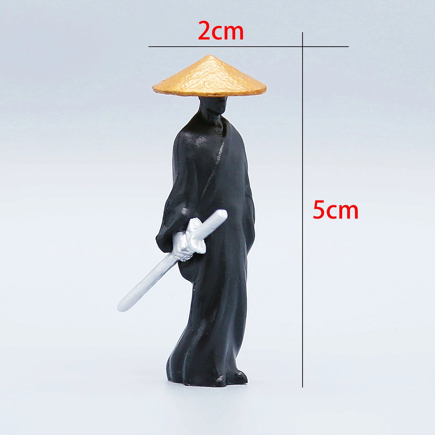 Swordsman Statue Car Dashboard Decoration Chinese Style Retro Mininature Figures