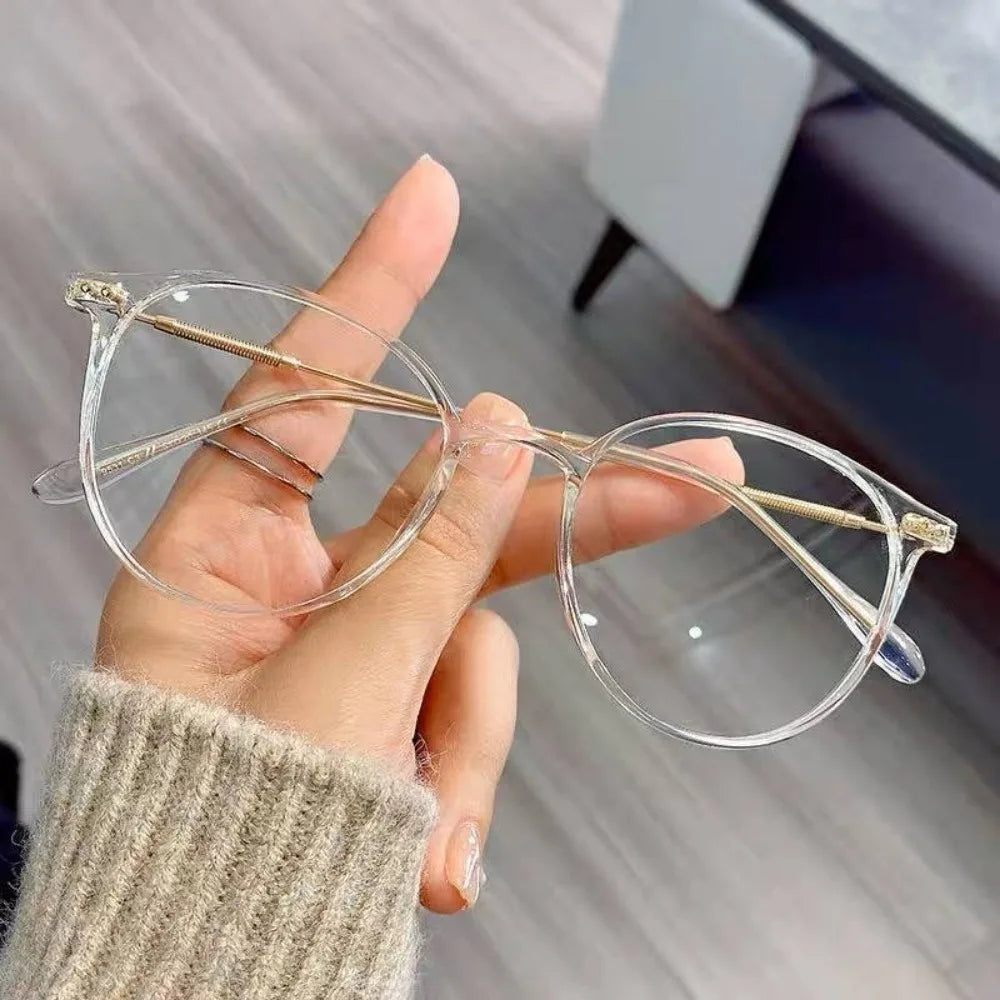 【-50 to -300】Fashion Women myopia glasses graded Anti Radiation Anti blue light Computer glasses with grade