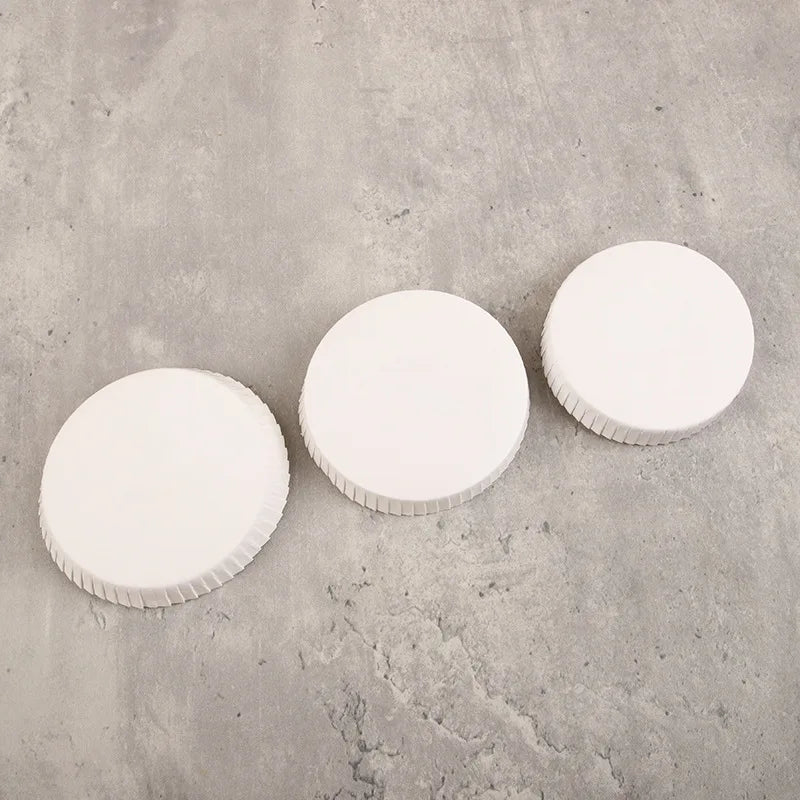 50pcs High-Quality Cup Lids - Stackable Disposable White Lids, Beverage Protection, For Travel, Home, Office, Coffee Shops