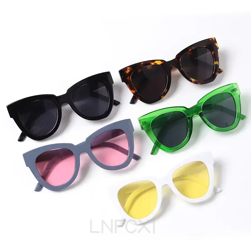 JNPCXI Fashion Cat Eye Sunglasses Men Luxury Brand Designer Vintage Women Sun Glasses Gafas De Sol Uv400