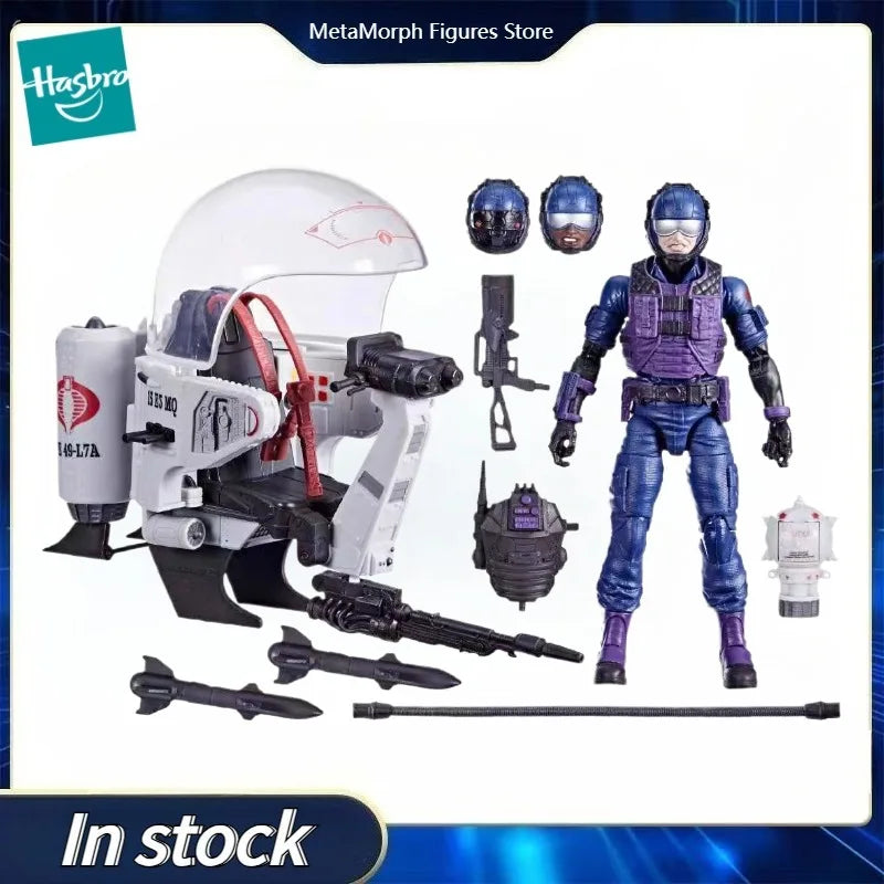 Original Hasbro G.I. Joe Classified Series Cobra Tele Viper and Cobra Flight Pod Anime Figures Toys Models Collection