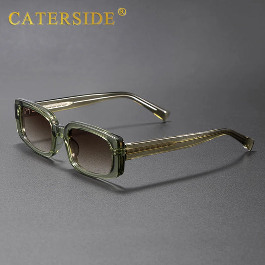 CATERSIDE Punk Sunglasses Men Classic Polygon Design Sun Glasses Woman Party Outdoor Travel Beach Ideal Choice for Gifts