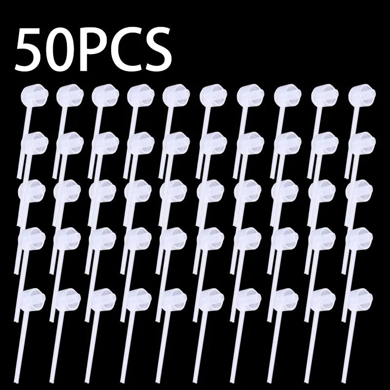 10/30/50pcs Refillable Perfume Dispenser Pump, Diffuser Funnel Cosmetic Pump Distributor, Portable Perfume Filling Tool