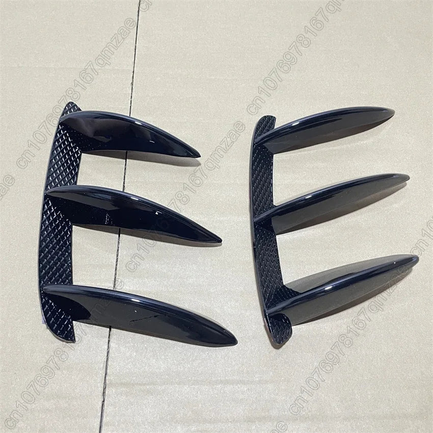 For Mercedes Benz A Class W176 A200 A250 A260 A45 AMG 2013-2018 Hatchback Rear Bumper Spoiler Air Intake Vent Canard Splitte