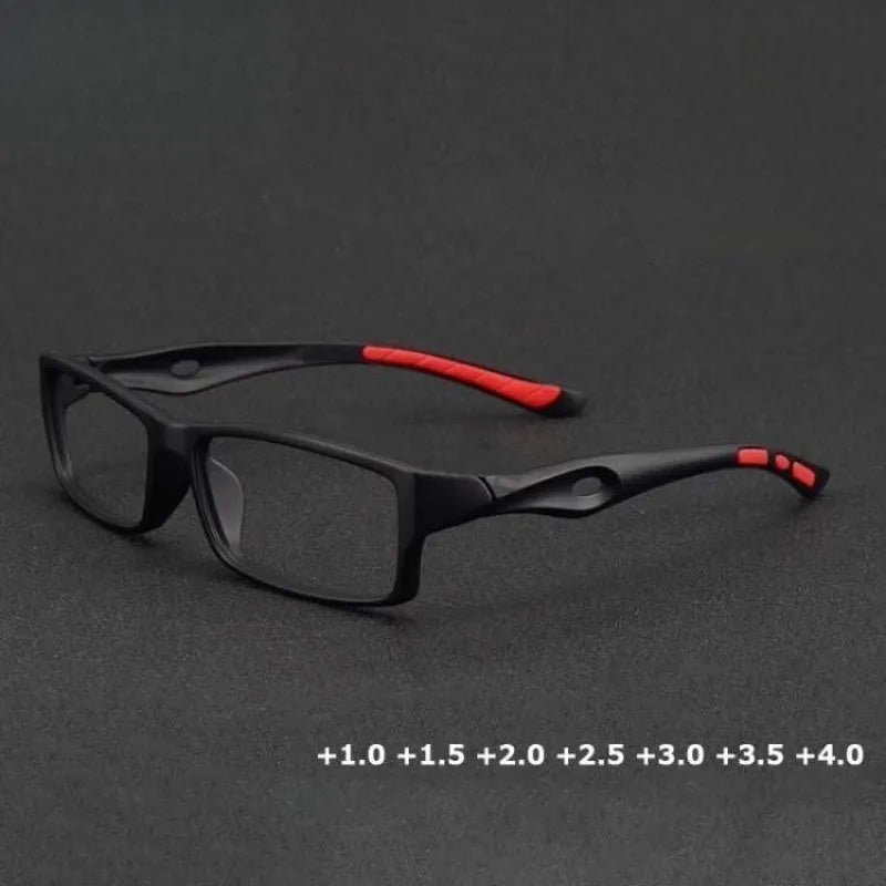 TR90 Sports Reading Glasses for Men Women Office Anti Blue Light Readers Eyewear Eye Protection Presbyopia Eyeglasses