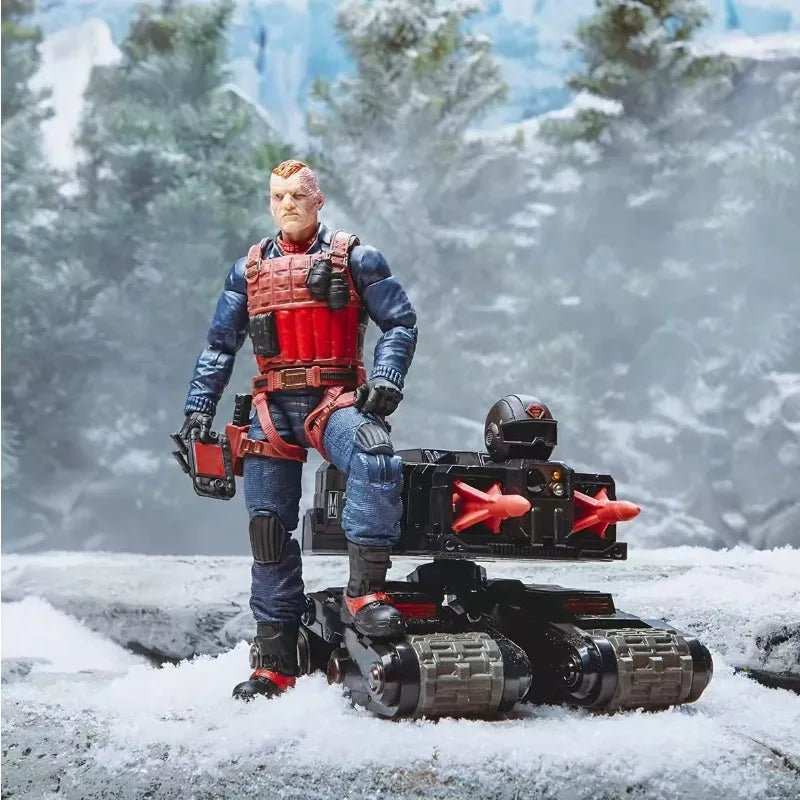 Original Hasbro G.I. Joe Classified Series 74 Scrap-Iron & Anti-Armor Drone Action Toy Figure Model