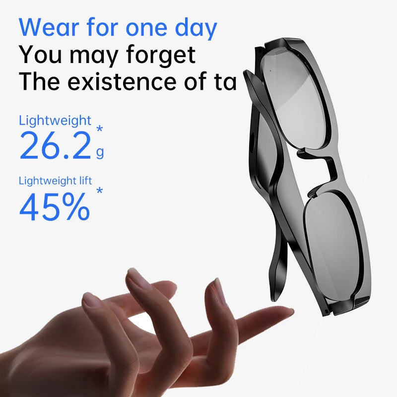Lenovo AI Smart Glasses AI Translation Hands-Free Calling AI Chat Logging Music Playback Smart Sunglasses For Men Women 2026 NeW