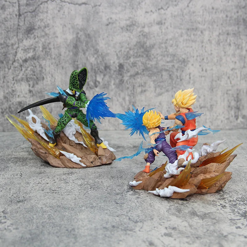 Dragon Ball Z Anime Figure Son Goku Kamehameha Figures  Kakarotto Super Saiyan